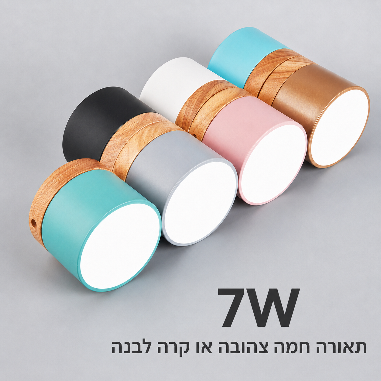 מנורת תקרת לד צמודה ספוט